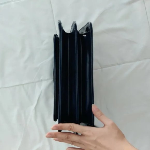 COPY - Navy Blue Messengers Bag - Picture 4 of 6